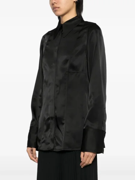 Дълго риза Jil Sander черно