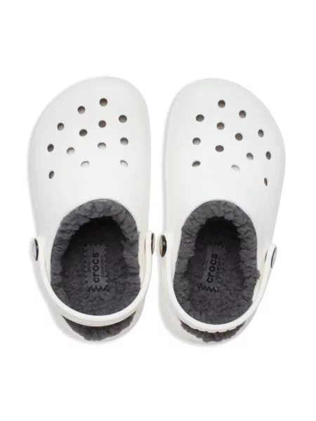 Chodaki dziecięce Crocs białe