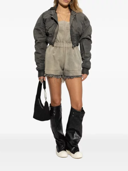Salopetă Rick Owens asimetrică gri