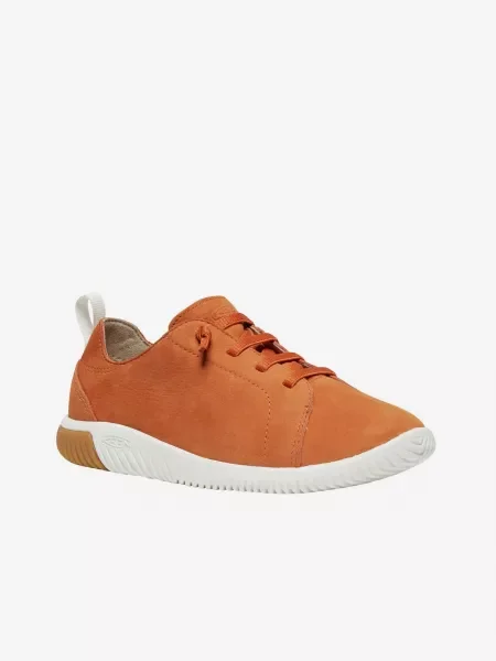 Detské kožené tenisky Keen KNX Lace biela