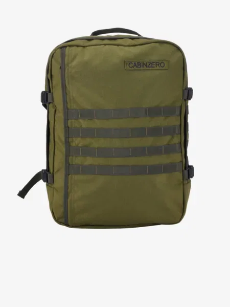 CabinZero Military 44 l túra hátizsák. Méret: 44 l zöld