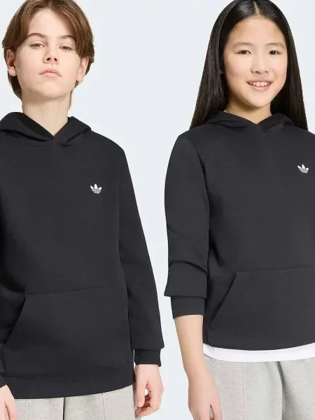 Adidas Originals кофта з капюшоном дитяча з бавовною