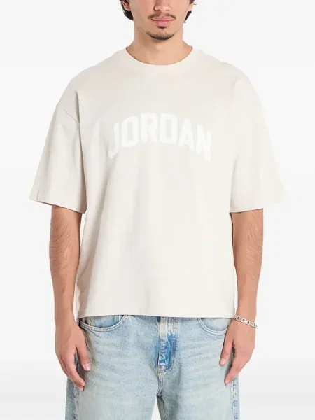 Tricou Jordan cu imagine alb