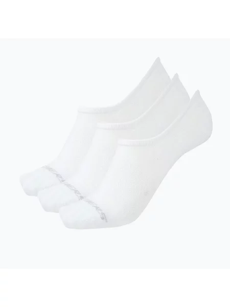 Шкарпетки SKECHERS Non Terry No Show 3 пари white traditional білі