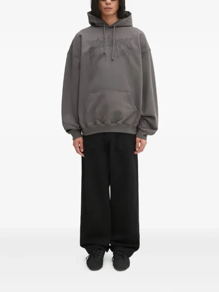 Hoodie Vetements με σχέδιο γκρι