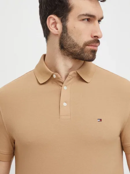 Tommy Hilfiger polo beżowa
