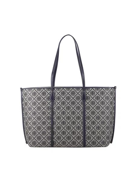 Shopperka Tory Burch beżowa