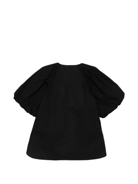 Bluză Jnby cu decolteu în V negru