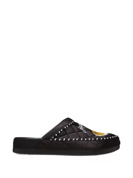 Ватиран домашни пантофи Crocs черно