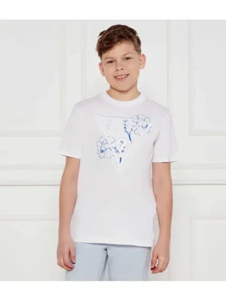 Guess Póló Regular Fit fehér