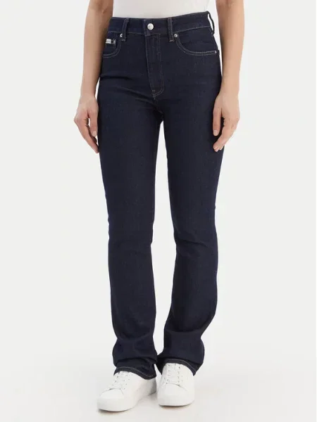 Calvin Klein Jeans Džinsai Tamsiai Bootcut Fit mėlyna