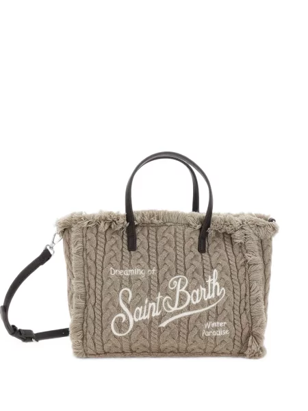 Geantă shopper Mc2 Saint Barth tricotate