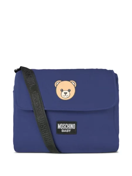 Torba dziecięca Moschino niebieska