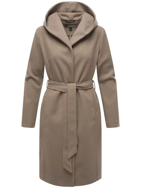 MARIKOO Palton de primăvară-toamnă Kailii' bej