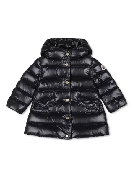 Kurtka dziecięca Moncler Enfant niebieska