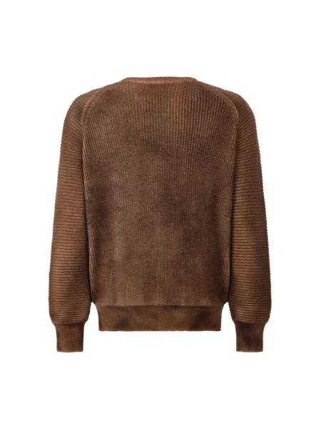 Sweter Avant Toi z kaszmiru brązowy