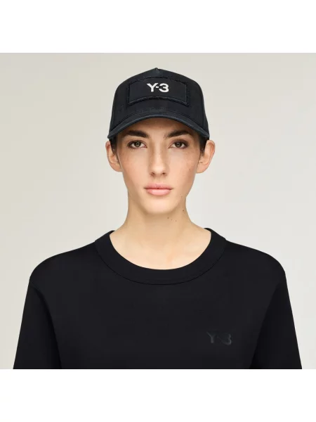 Czapka z daszkiem Y-3 czarna