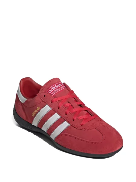 Sneakerși Adidas Spezial din piele de căprioară roșu