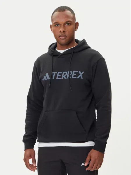 Sweatshirt adidas Terrex Multi Large Logo Hoodie Black L črna