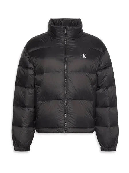 Calvin Klein Jeans Prehodna jakna ESSENTIAL' črna