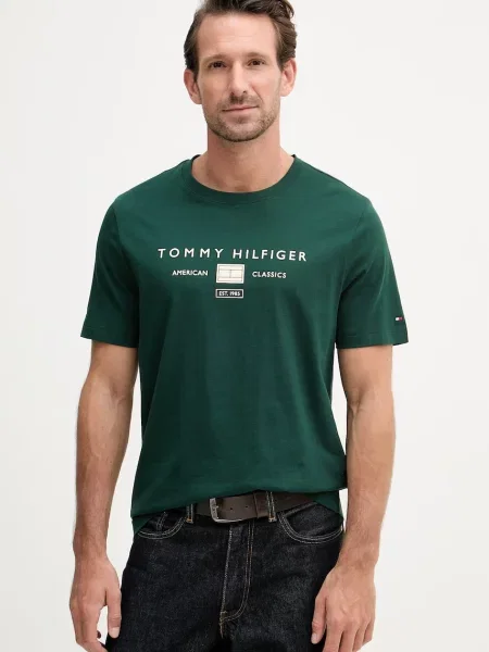Tommy Hilfiger tričko zelené
