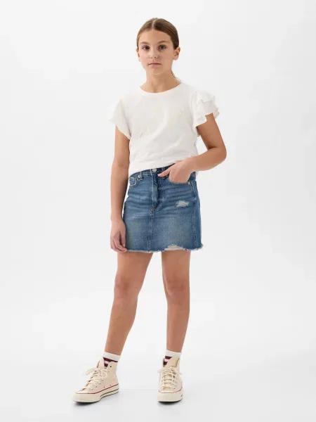 Тениска Gap бяло