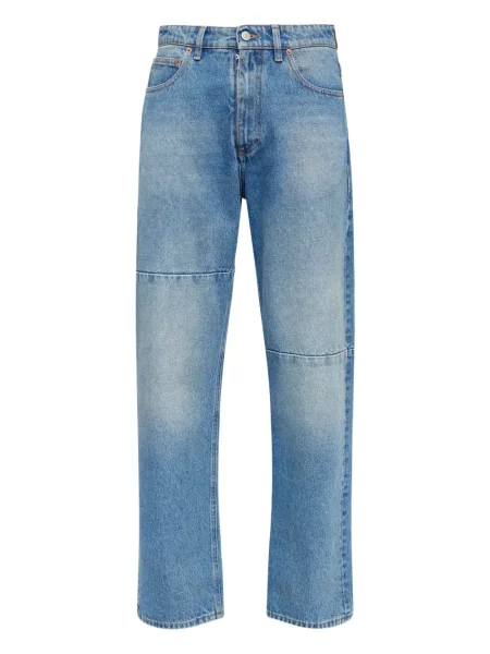Blugi Mm6 Maison Margiela cu 5 buzunare albastru