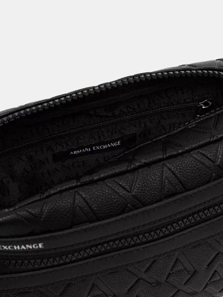 Armani Exchange kozmetikai táska férfi fekete