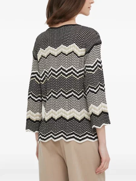 Lung pulover Sisley negru