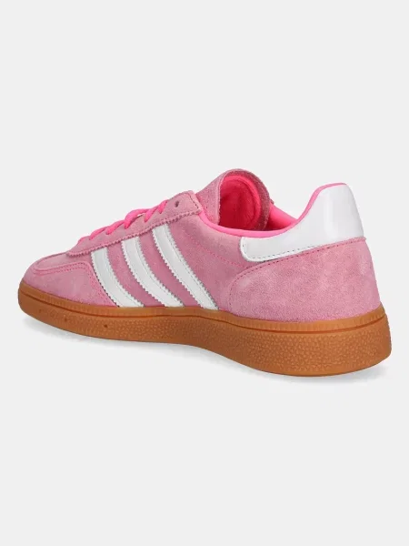Semišové sneakers boty adidas Originals Handball Spezial W růžová