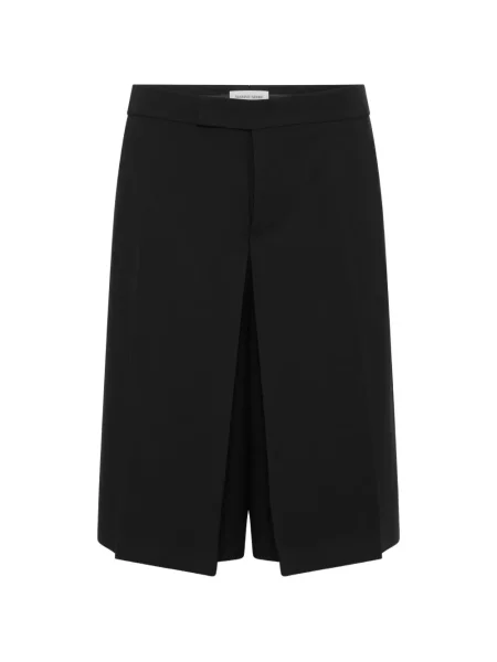 Bermude Marine Serre de lână negru