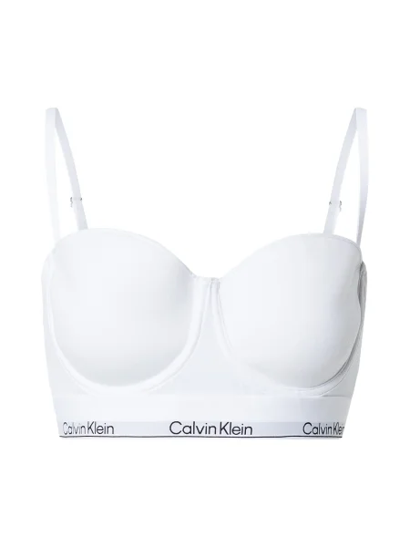 Calvin Klein Underwear Sutien gri deschis / negru alb