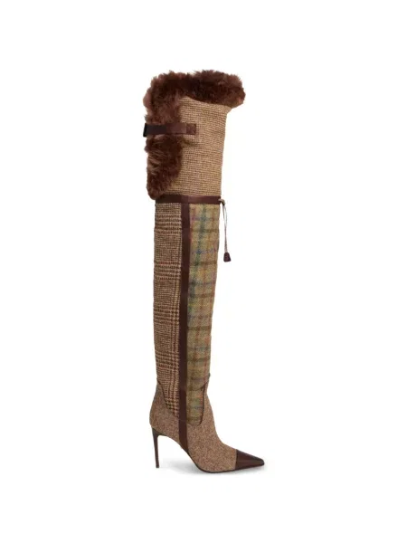 Botine Dsquared2 clasici maro