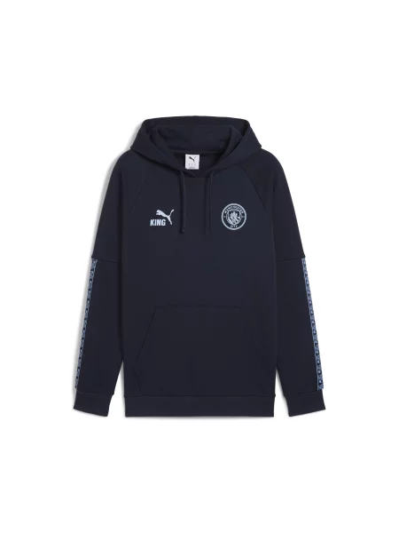 Bluza z kapturem Manchester City KING granatowa