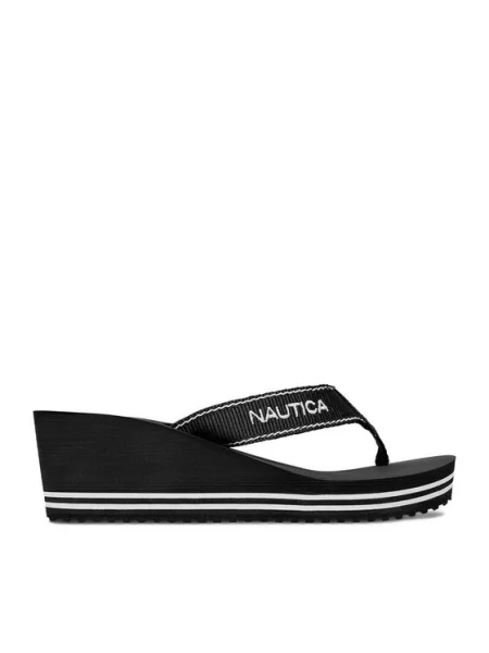 Nautica Šlepetės per pirštą juoda