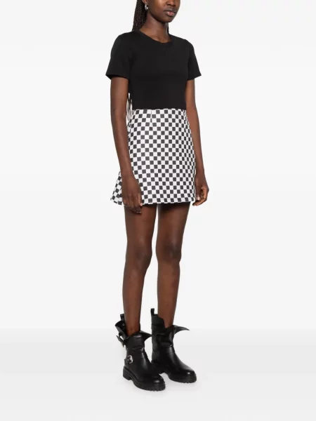 Scurt rochie The Artistylist cu imagine alb