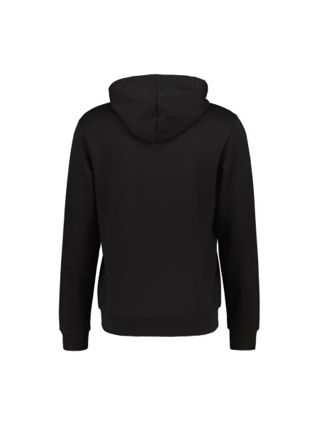 Bluza z kapturem Lacoste z kapturem czarna