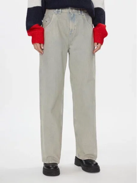 Tommy Jeans Džinsai Daisy Jean Lw Bgy Baggy Fit mėlyna