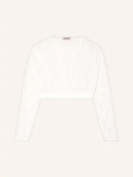 Cocovero Bluzka Bawarska Liv Z Rękawami weiss biała