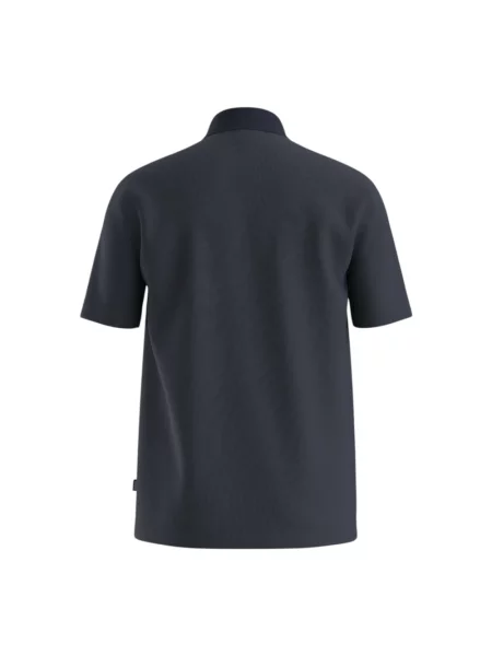 Koszulka polo Boss niebieska