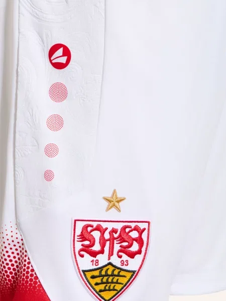 Vfb Stuttgart Szorty weiss białe