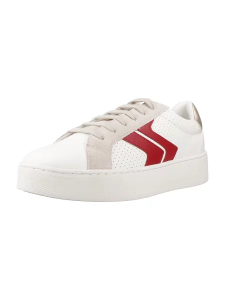 Sneakerși Geox alb