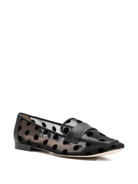 Pantofi loafer Il Borgo cu buline plasă alb