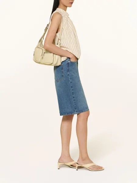 Mavi Džínové Bermudy Zasha mid brushed denim