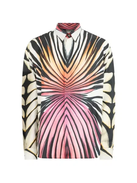 Lung cămașă Roberto Cavalli alb