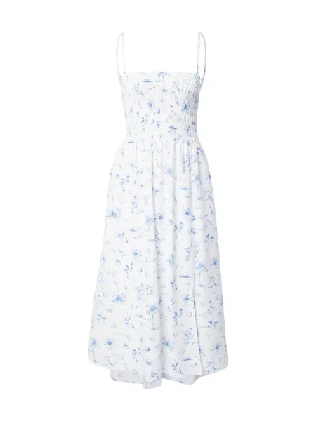HOLLISTER Rochie de vară albastru alb