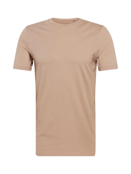 JACK & JONES Tričko béžová