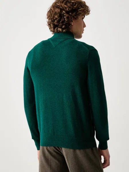 Tommy Hilfiger Sweter ciemny zielony