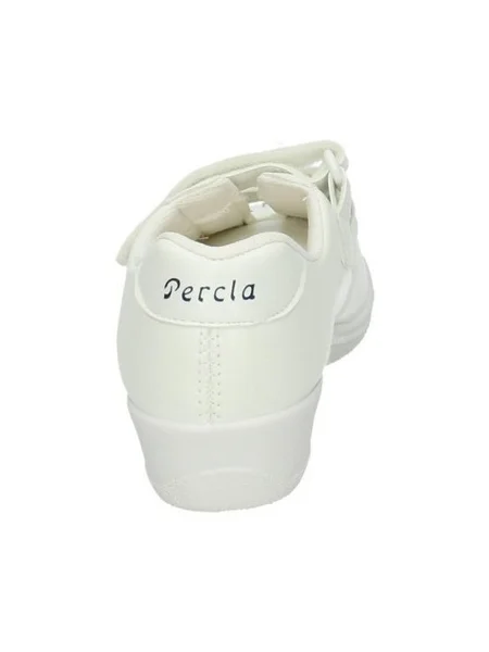 Pantofi Percla alb
