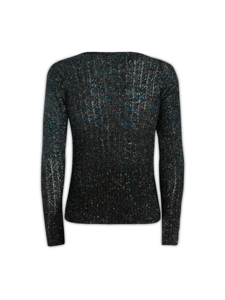 Dzianinowy sweter Maison Margiela z cekinami